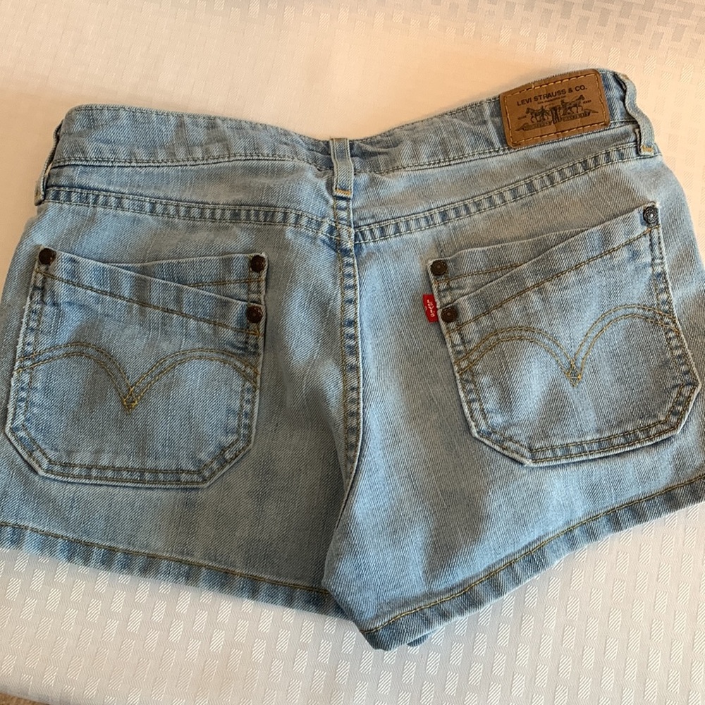 Levi’s Vintage Jean Shorts Faded Juniors Sz 7